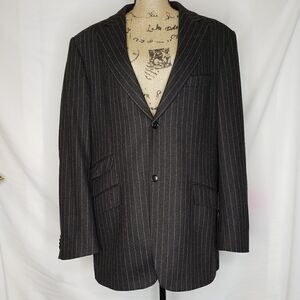 Banana Republic | Black & Gray Suit Jacket